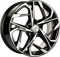 Khomen Wheels KHW1716 (Evolute i-Joy) 7x17 5x110 ET 40 Dia 67.1 Black-FP