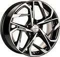 Khomen Wheels KHW1716 (Forester) 7x17 5x114.3 ET 48 Dia 56.1 Black-FP