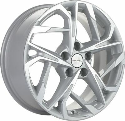 Khomen Wheels KHW1716 (Octavia) 7x17 5x112 ET 49 Dia 57.1 F-Silver-FP