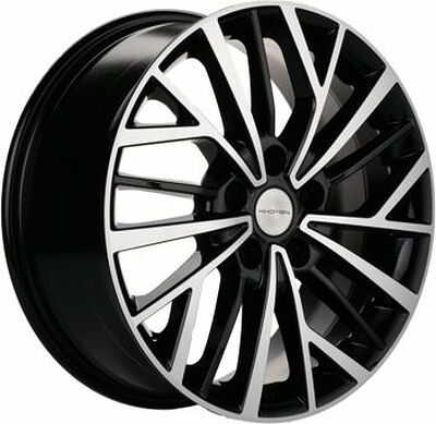 Khomen Wheels KHW1717 (Chery Tiggo) 7x17 5x108 ET 45 Dia 60.1 Black-FP