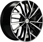 Khomen Wheels KHW1717 (CX-5) 7x17 5x114.3 ET 45 Dia 67.1 Black-FP