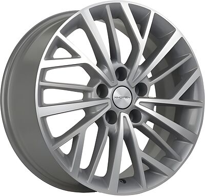 Khomen Wheels KHW1717 (CX-5/i40/X-Trail) 7x17 5x114.3 ET 45 Dia 67.1 F-Silver-FP