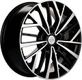 Khomen Wheels KHW1717 (Haval Jolion) 7x17 5x114.3 ET 37 Dia 66.5 Black-FP