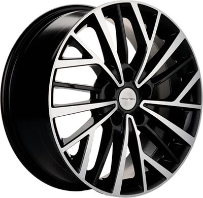 Khomen Wheels KHW1717 (Haval Jolion) 7x17 5x114.3 ET 37 Dia 66.5 Black-FP