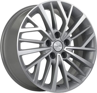 Khomen Wheels KHW1717 (Haval Jolion) 7x17 5x114.3 ET 37 Dia 66.5 F-Silver-FP