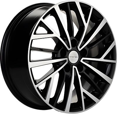 Khomen Wheels KHW1717 (Hyundai Elantra) 7x17 5x114.3 ET 49 Dia 67.1 Black-FP