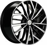 Khomen Wheels KHW1717 (Passat) 7x17 5x112 ET 43 Dia 57.1 Black-FP