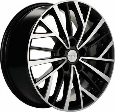 Khomen Wheels KHW1717 (Passat) 7x17 5x112 ET 43 Dia 57.1 Black-FP