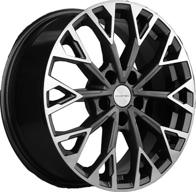 Khomen Wheels KHW1718 (Dongfeng 580) 7x17 5x110 ET 45 Dia 67.1 F-Silver