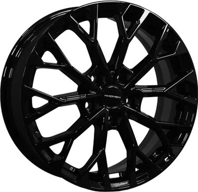 Khomen Wheels KHW1718 (Jac/Москвич 3) 7x17 5x108 ET 40 Dia 54.1 Black