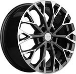 Khomen Wheels KHW1718 (Jac/Москвич 3) 7x17 5x108 ET 40 Dia 54.1 Gray-FP