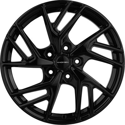 Khomen Wheels KHW1722 (Mazda3/CX30) 6.5x17 5x114.3 ET 45 Dia 67.1 Black