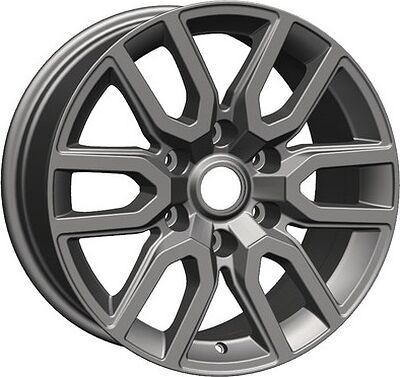 Khomen Wheels KHW1723 (Fortuner/Hilux) 8x17 6x139.7 ET 30 Dia 106.1 Gray