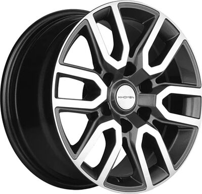 Khomen Wheels KHW1723 (Haval H9) 8x17 6x139.7 ET 42 Dia 75.1 Gray-FP