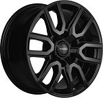 Khomen Wheels KHW1723 (L200) 8x17 6x139.7 ET 38 Dia 67.1 Black