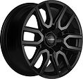 Khomen Wheels KHW1723 LC Prado/Lexus GX 8x17 6x139 ET 25 Dia 106 Black