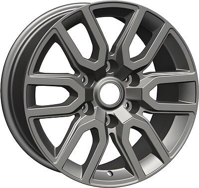 Khomen Wheels KHW1723 LC Prado/Lexus GX 8x17 6x139 ET 25 Dia 106 Gray