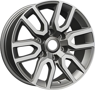 Khomen Wheels KHW1723 (Mazda BT50) 8x17 6x139.7 ET 45 Dia 93.1 Gray