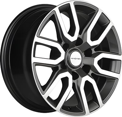 Khomen Wheels KHW1723 (Pajero) 8x17 6x139.7 ET 46 Dia 67.1 Gray-FP