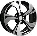 Khomen Wheels KHW1724 (Besturn X40) 7x17 5x114.3 ET 40 Dia 57.1 Black-FP