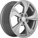 Khomen Wheels KHW1724 (Geely Atlas) 7x17 5x114.3 ET 45 Dia 60.1 F-Silver