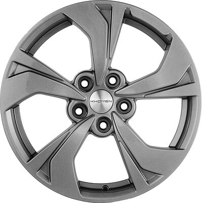 Khomen Wheels KHW1724 7x17 5x108 ET 40 Dia 54.1 GRAY