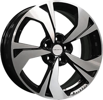 Khomen Wheels KHW1724 (Seltos/Soul/K5) 7x17 5x114.3 ET 48 Dia 67.1 Black-FP