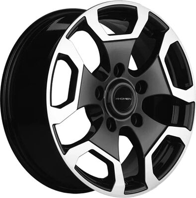 Khomen Wheels KHW1725 (Niva 4x4) 6.5x17 5x139.7 ET 35 Dia 98.5 Black