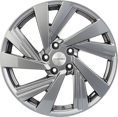 Khomen Wheels KHW1801 Kodiaq/Tiguan 7x18 5x112 ET 43 Dia 57 Gray