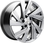 Khomen Wheels KHW1801 (NX) 7.5x18 5x114.3 ET 39 Dia 60.1 Gray Khomen Wheels KHW1801 (NX) 7.5x18 5x114.3 ET 39 Dia 60.1 Gray