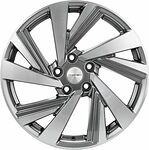 Khomen Wheels KHW1801 (Tiguan/Kodiaq) 7.5x18 5x112 ET 43 Dia 57.1 Gray-FP