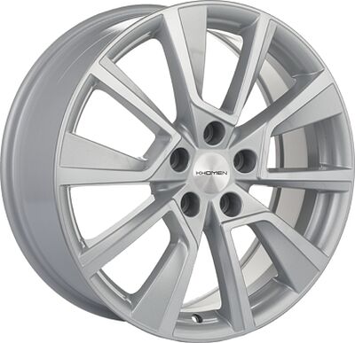 Khomen Wheels KHW1802 (Changan/Geely/Lexus/Suzuki/Toyota) 7x18 5x114.3 ET 35 Dia 60.1 F-Silver-FP