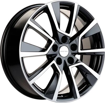 Khomen Wheels KHW1802 (Chery Tiggo) 7x18 5x108 ET 40 Dia 60.1 Black-FP