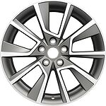 Khomen Wheels KHW1802 CX-5/Seltos 7x18 5x114.3 ET 50 Dia 67.1 Gray-FP