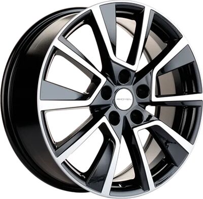 Khomen Wheels KHW1802 (Forester) 7x18 5x114.3 ET 48 Dia 56.1 Black-FP