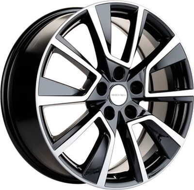 Khomen Wheels KHW1802 (Jolion) 7x18 5x114.3 ET 37 Dia 66.5 Black-FP