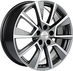 Khomen Wheels KHW1802 (Jolion) 7x18 5x114.3 ET 37 Dia 66.5 Gray-FP