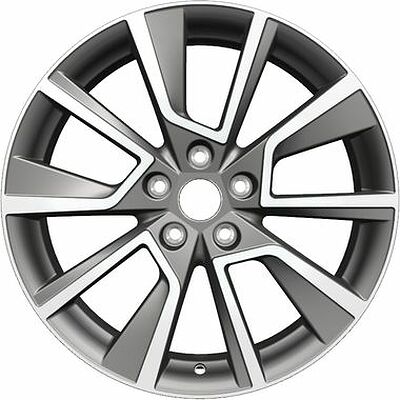 Khomen Wheels KHW1802 (Juke) 7x18 5x114.3 ET 47 Dia 66.6 Gray-FP