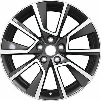 Khomen Wheels KHW1802 (Kaleos) 7x18 5x114.3 ET 35 Dia 66.1 Black-FP