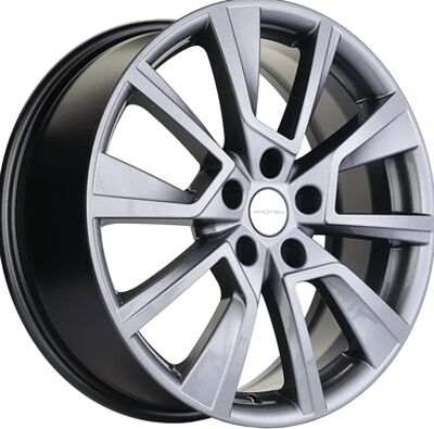 Khomen Wheels KHW1802 (Karoq) 7x18 5x112 ET 45 Dia 57.1 Gray