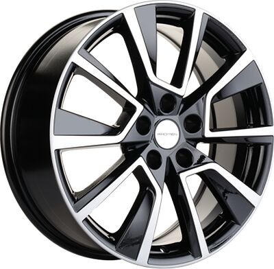 Khomen Wheels KHW1802 (OMODA C5) 7x18 5x108 ET 33 Dia 60.1 Black-FP