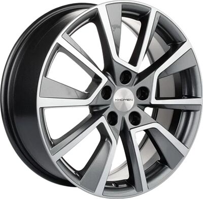 Khomen Wheels KHW1802 (OMODA C5) 7x18 5x108 ET 33 Dia 60.1 Gray-FP