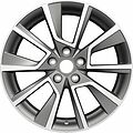 Khomen Wheels KHW1802 (Outlander) 7x18 5x114.3 ET 38 Dia 67.1 Gray-FP