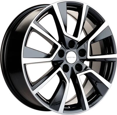 Khomen Wheels KHW1802 (Qashqai) 7x18 5x114.3 ET 40 Dia 66.1 Black-FP