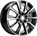 Khomen Wheels KHW1802 (RAV4) 7x18 5x114.3 ET 35 Dia 60.1 Black-FP