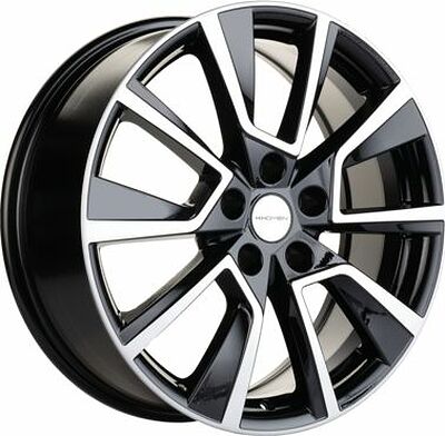 Khomen Wheels KHW1802 (RAV4) 7x18 5x114.3 ET 35 Dia 60.1 Black-FP