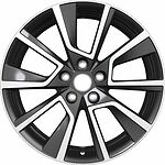 Khomen Wheels KHW1802 (Tucson) 7x18 5x114.3 ET 51 Dia 67.1 Black-FP Khomen Wheels KHW1802 (Tucson) 7x18 5x114.3 ET 51 Dia 67.1 Black-FP