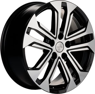 Khomen Wheels KHW1803 (Chery Tiggo 3/Tiggo 3 Pro) 7x18 5x108 ET 45 Dia 60.1 Black-FP