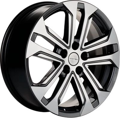 Khomen Wheels KHW1803 (Chery Tiggo 4/Tiggo 7 Pro) 7x18 5x108 ET 33 Dia 60.1 Gray-FP