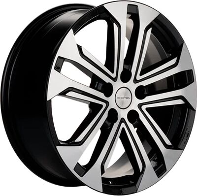 Khomen Wheels KHW1803 (CS35/CS35 Plus) 7x18 5x110 ET 50 Dia 63.3 Black-FP